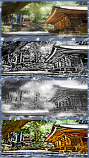 写真で和風画 - 墨絵/水墨画/日本画風カメラフィルターアプリ - 02