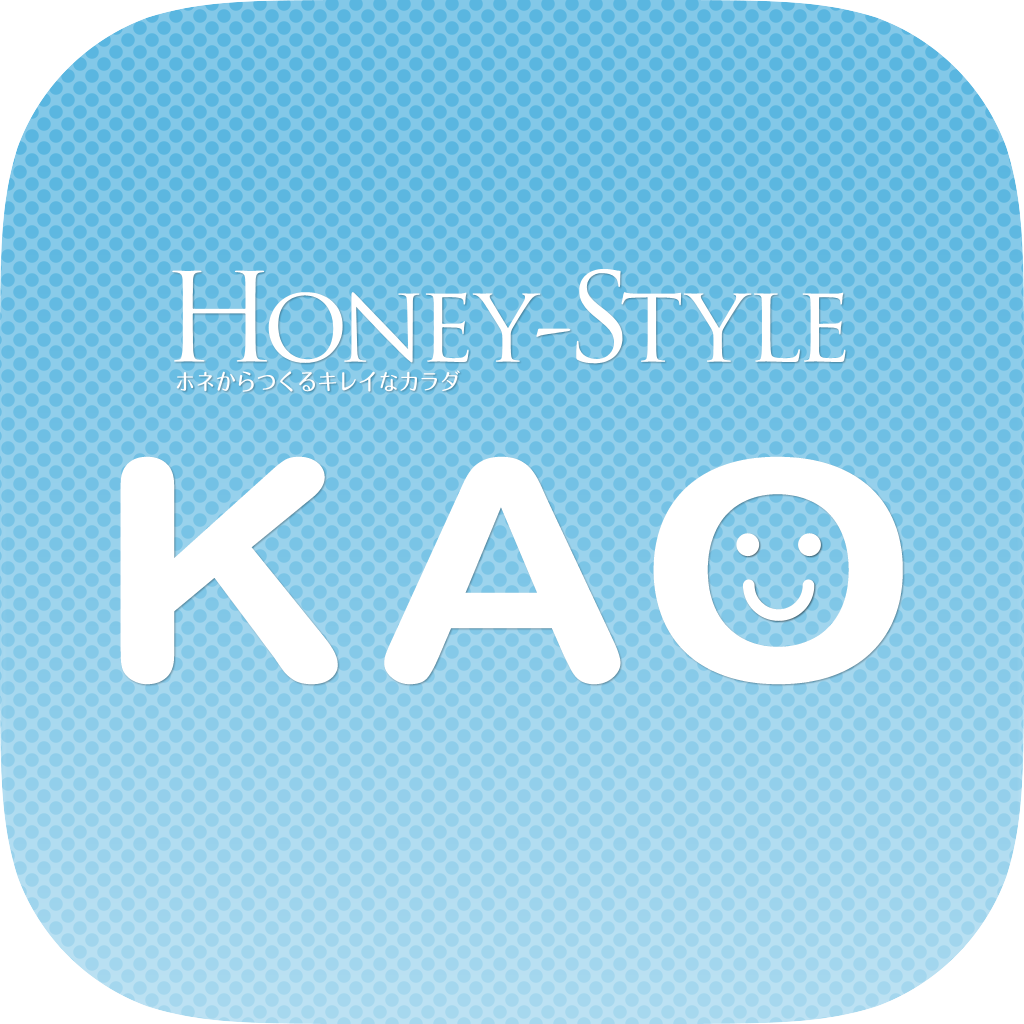 HONEY-STYLE KAO (ハニースタイル カオ) - 顔のエクササイズを記録するカメラアプリ -　アイコン